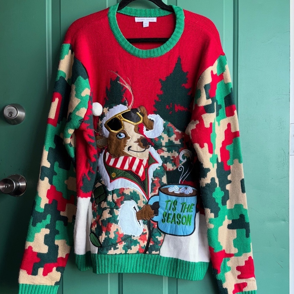 Celebrate together XXL Christmas sweater
